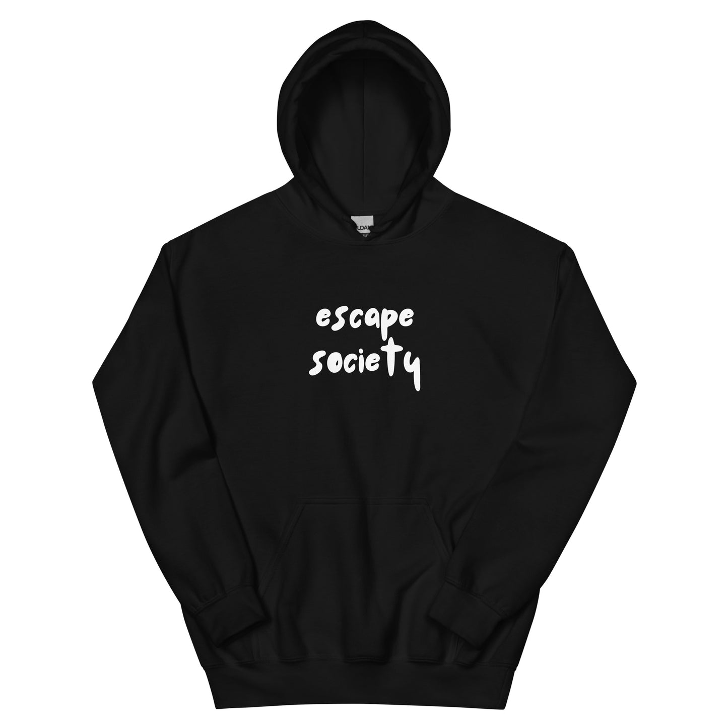 ESCAPE SOCIETY HOODIE BLACK