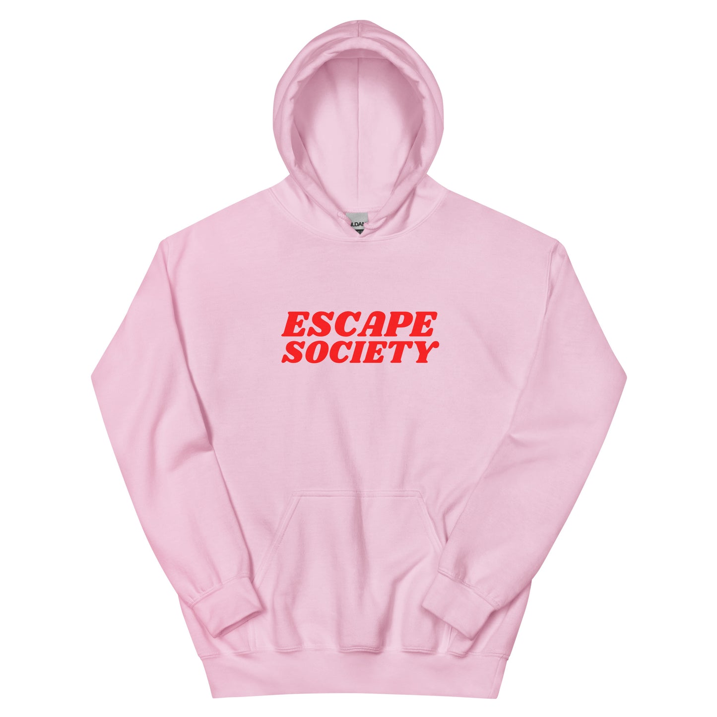 ESCAPE SOCIETY HOODIE PINK