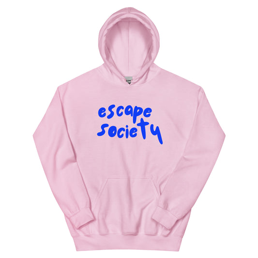 COBALT & PINK HOODIE